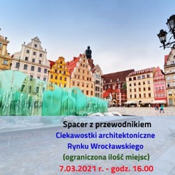 Spacer: Ciekawostki architektoniczne Rynku Wrocławskiego
