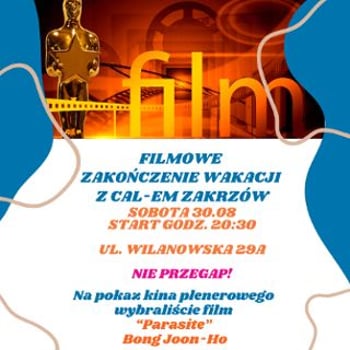 Filmowe zakończenie wakacji z CALem Zakrzów
