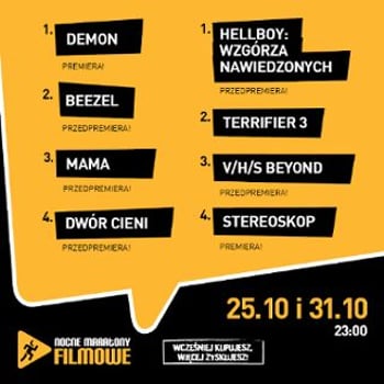 Halloweenowy maraton filmowy w Kinie Helios
