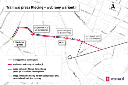 Budowa parkingu P+R przy ul. Kupieckiej (pętla Klecina)