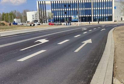 Przebudowa układu drogowego w ul. Piołunowej