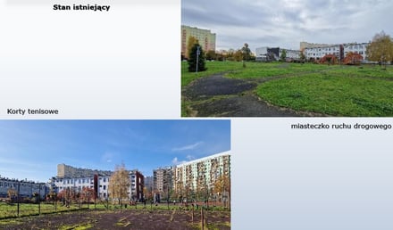 Zagospodarowanie terenu w rejonie ul. Krynickiej i ul. Orzechowej we Wrocławiu - Idę na plażę - boiska do sportów plażowych - Projekt WBO 135/2024