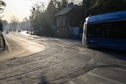 Wymiana rozjazdów w węźle Most Zwierzyniecki – Mickiewicza