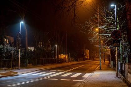 Oświetlenie i doświetlenie przejść (na ul. Rakietowej)