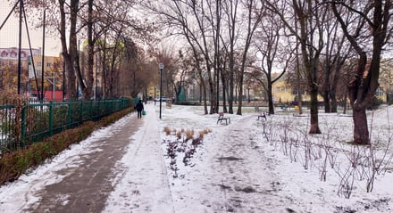 Budowa chodnika wraz z oświetleniem (2 szt.) - ul. Nowodworska/Krośnieńska