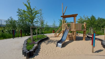 Park kieszonkowy przy ul. Melioranckiej – etap 1, dodatkowe nasadzenia zieleni