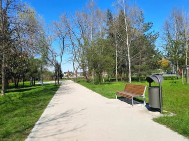 Sieć parków we Wrocławiu – Zawidawie – Park Jedności – etap II