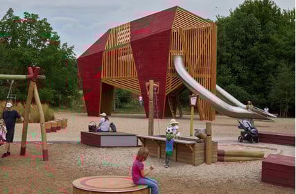 Park Wspólnotowy Ślężański Mamut – budowa alejki z małą architekturą i zielenią 