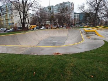 Budowa skateparku na skwerze pomiędzy ul. Ślężną a ul. Borowską