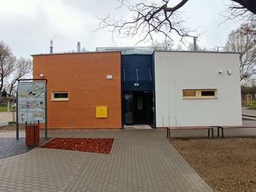Budowa Centrum Aktywności Lokalnej przy ul. Ełckiej 34