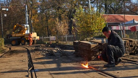 Modernizacja torowiska przy al. J. Kochanowskiego od mostu Szczytnickiego do al. L. Różyckiego wraz z przejazdem