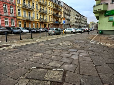 Przebudowa chodnika w ul. Grunwaldzkiej od Reja do Górnickiego po północnej stronie