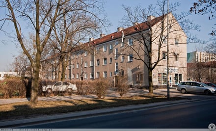 Prace remontowe w budynku przy ul. Nowodworskiej 45b