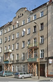 Remont budynku Żeromskiego 73