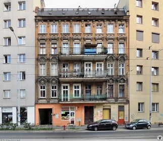 Remont budynku Jedności Narodowej 153