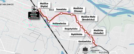 Tramwaj na Maślice