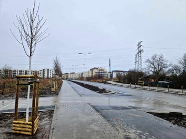 Budowa drogi zbiorczej od ul. Kupieckiej do ul. Jutrzenki we Wrocławiu - Etap 1