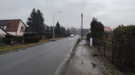 Budowa drogi dla pieszych w ul. Polanowickiej