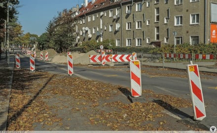 Roboty budowlane w budynku przy ul. Czajkowskiego 32