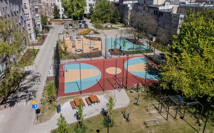 Przebudowa i remont wnętrza podwórzowego w kwartale ulic: Struga, Kleczkowska, Zegadłowicza, Kraszewskiego we Wrocławiu