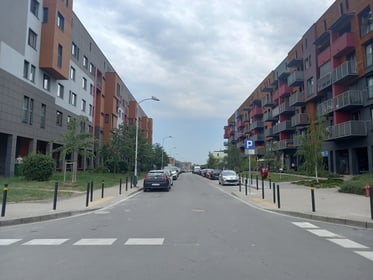 Powiększenie zatoki parkingowej na łączniku ul. Szałwiowej i Waniliowej