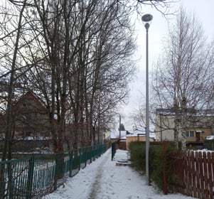 Doświetlenie ulic osiedlowych