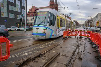 Modernizacja torowiska tramwajowego na skrzyżowaniu ul. Borowskiej z ul. Glinianą (1.54)