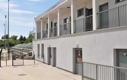 Remont trybuny sportowej na terenie stadionu "Sztabowa" przy ul. Sztabowej 101 we Wrocławiu