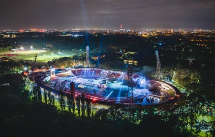 Wymiana okablowania wież oświetleniowych na terenie Stadionu Olimpijskiego