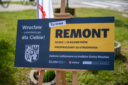 Wrocław na dobrej drodze 2025 - remonty jezdni w zadaniu nr 5