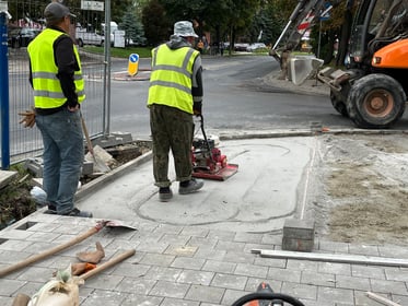 Remont chodnika w ul. Gubińskiej