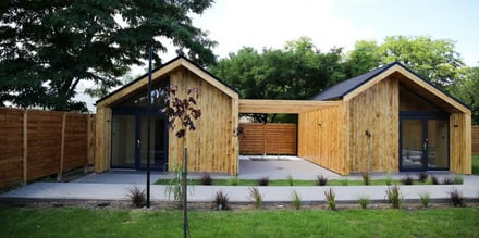 Aquapark Wrocław - budowa ogrodu saunowego