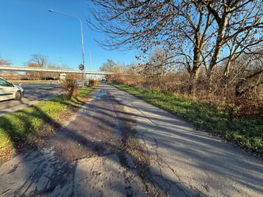 Poprawa stanu nawierzchni chodnika na ul. Krzywoustego