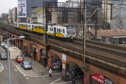 Estakada grabiszyńska - budowa 4. toru szlakowego