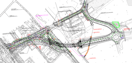 Likwidacja przejazdu kolejowego na skrzyżowaniu linii kolejowej nr 143 z aleją Poprzeczną we Wrocławiu poprzez budowę skrzyżowania dwupoziomowego (przy współudziale PKP PLK S.A.)