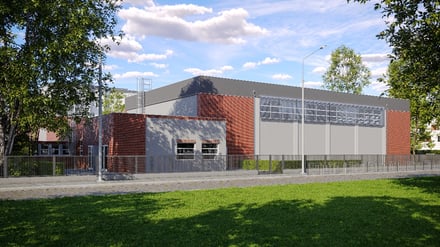 Rozbudowa o nowy blok sportowy budynku Liceum Ogólnokształcącego nr VIII przy ul. Zaporoskiej 71 we Wrocławiu z zagospodarowaniem terenu i infrastrukturą towarzyszącą