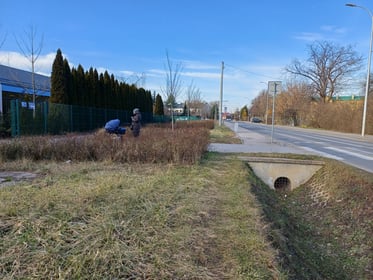 Rozbudowa chodnika w ul. Kurpiów po stronie południowej