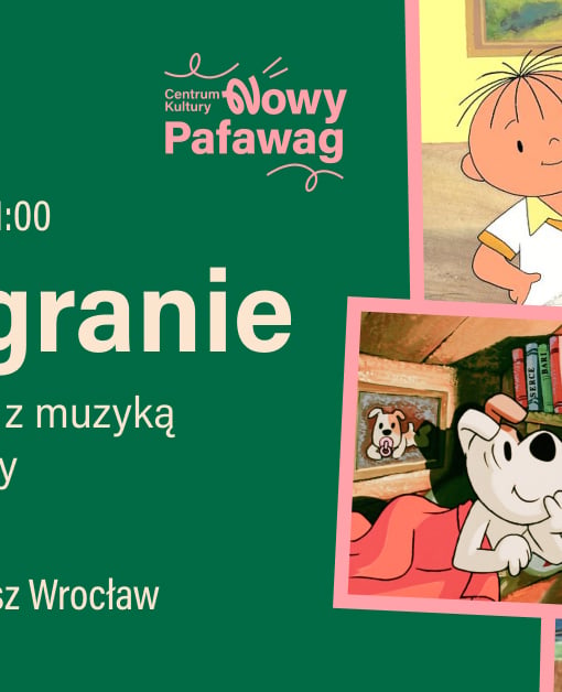 Plakat filmu Dzień Dziecka w CKNP - BAJKOGRANIE – kino z muzyką na żywo dla dzieci
