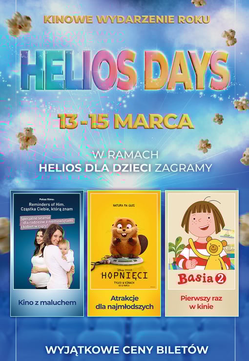 Plakat filmu HELIOS DAYS 2026 - Helios dla Dzieci