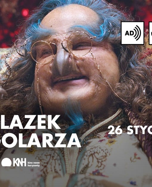 Plakat filmu Pokaz filmu „Kleks i wynalazek Filipa Golarza” z audiodeskrypcją, PJM i pętlą
