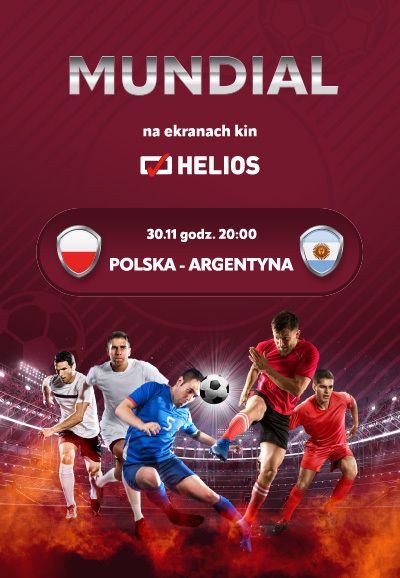 Plakat filmu Polska - Argentyna / Mistrzostwa Świata w Piłce Nożnej - Katar 2022