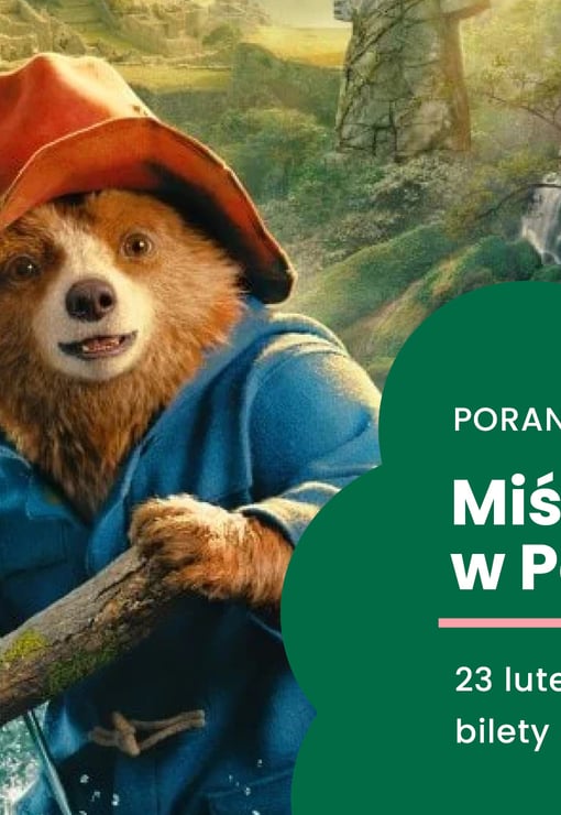 Plakat filmu Miś Paddington w Peru – poranek filmowy dla dzieci