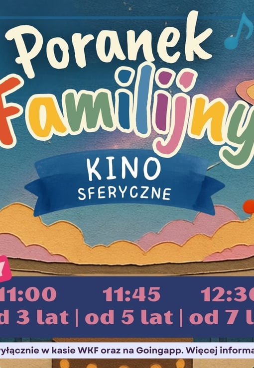 Plakat filmu Poranek Familijny | Kino Sferyczne – 3 pokazy