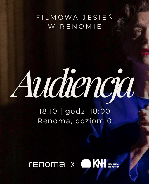 Plakat filmu Filmowa jesień w Renomie: Audiencja [pokazy filmowe]