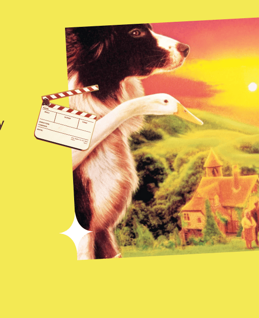Plakat filmu "Babe - świnka z klasą" - Lato z Nowym Pafawagiem - kino plenerowe pod chmurką