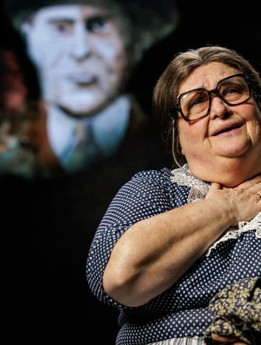 Plakat filmu Kino plenerowe na Księżu „Mianujom mie Hanka”
