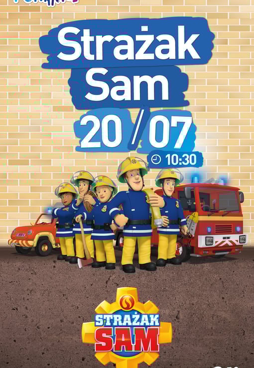 Plakat filmu Filmowe Poranki „Strażak Sam” część 5