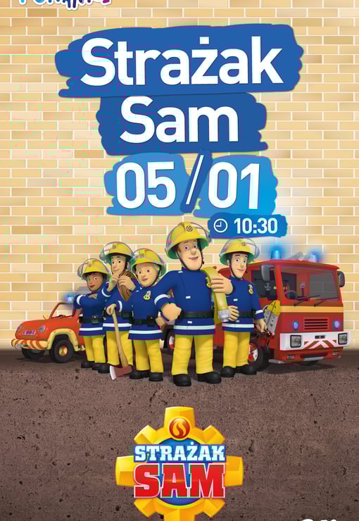 Plakat filmu Filmowe Poranki: Strażak Sam, cz. 1