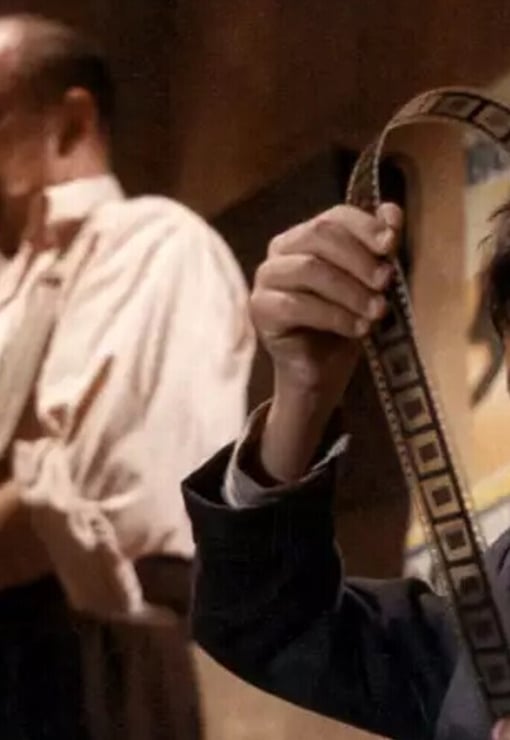 Plakat filmu Totò wraca do kina: „Cinema Paradiso” + spotkanie z bohaterem