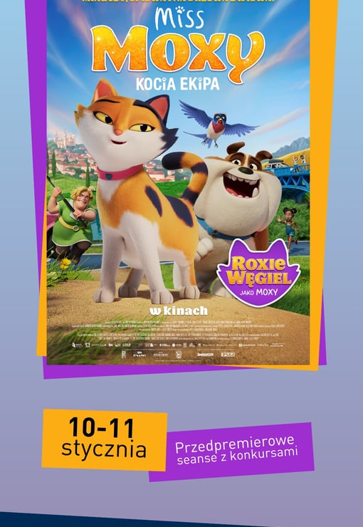 Plakat filmu Miss Moxy. Kocia ekipa - przedpremierowe seanse z konkursami HDD